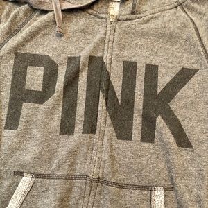 VS Pink zip up jacket